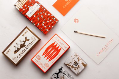 Candlefish蜡烛鱼品牌VI设计