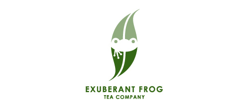 以青蛙为元素的Logo设计