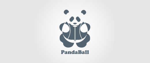 熊猫元素logo设计