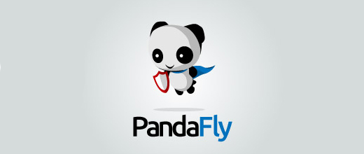 熊猫元素logo设计