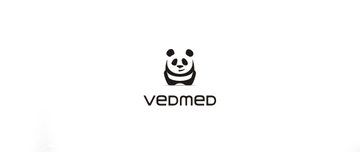 熊猫元素logo设计