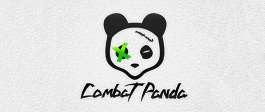 熊猫元素logo设计