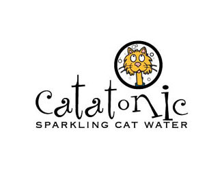 以猫为元素的logo设计