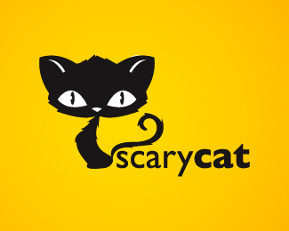 以猫为元素的logo设计