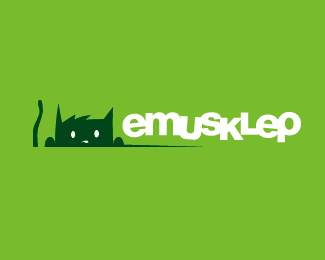 以猫为元素的logo设计