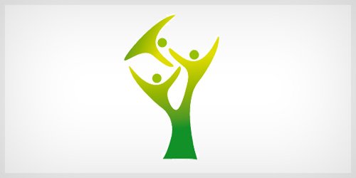 树元素logo设计