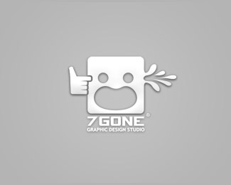 7gone标志设计