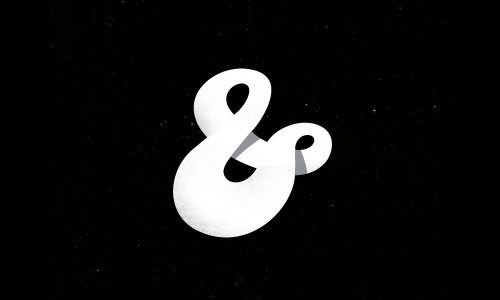 重叠风格logo设计