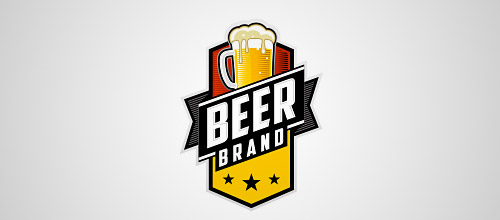 创意啤酒品牌logo