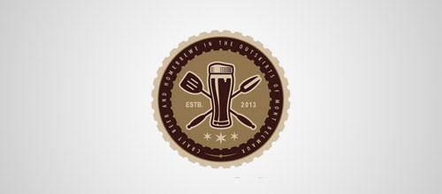 创意啤酒品牌logo