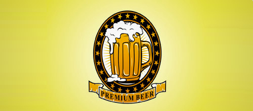 创意啤酒品牌logo