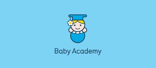 婴儿元素logo设计