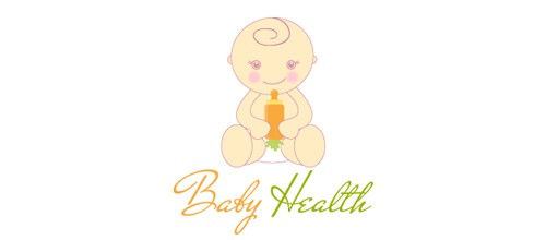 婴儿元素logo设计