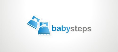 婴儿元素logo设计