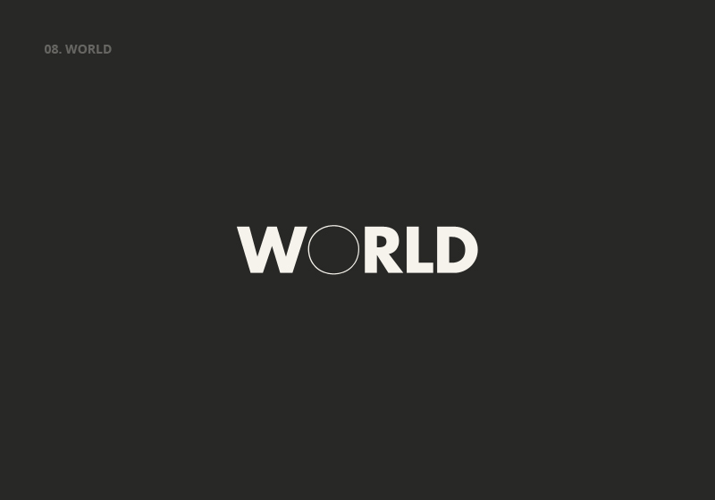 Lucas Gil Turner创意英文字体logo设计