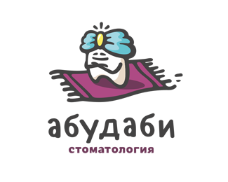 牙齿形状创意logo设计欣赏