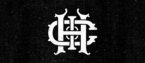 重叠图案logo作品