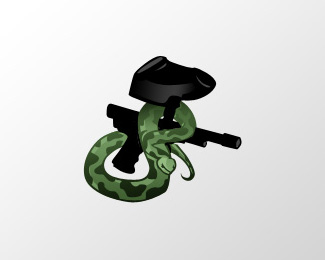 关于蛇的logo作品