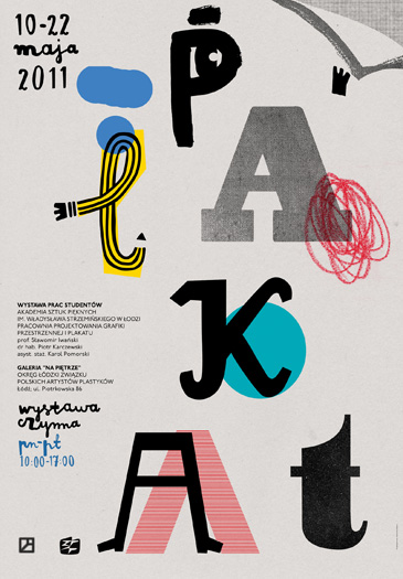 Aleksandra Niepsuj的字体海报设计作赏习