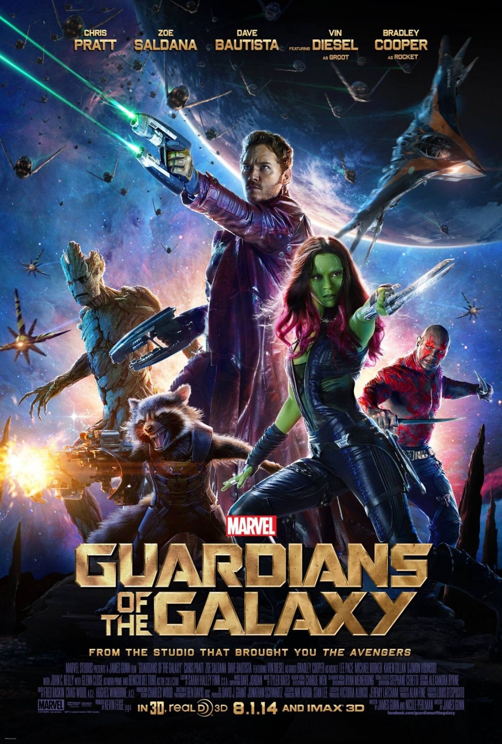 银河护卫队（Guardians of the Galaxy）高清海报