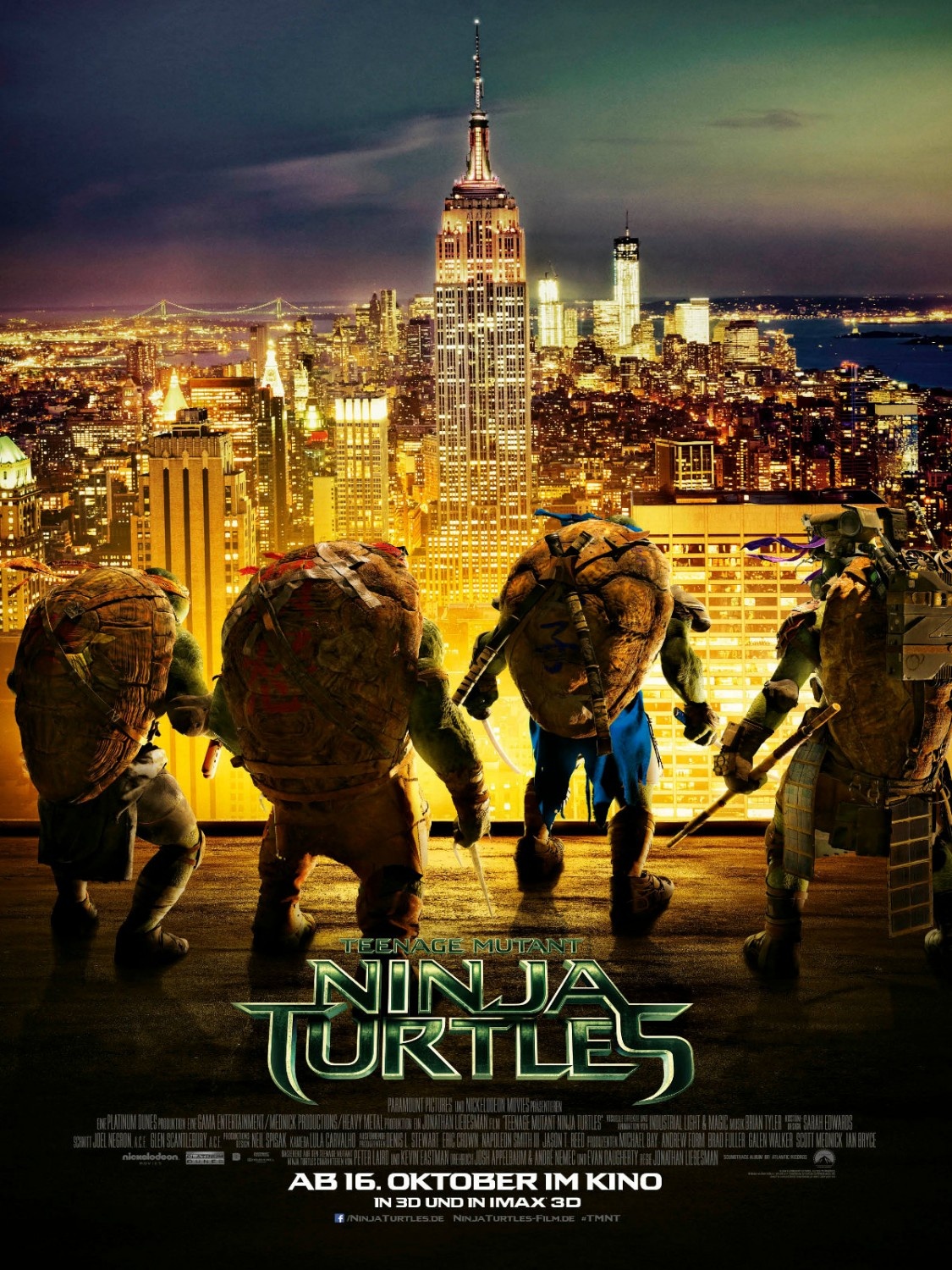 忍者神龟（Teenage Mutant Ninja Turtles）高清海报