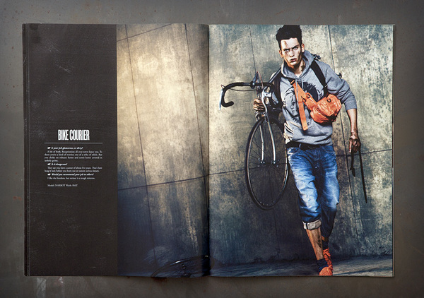 Diesel牛仔裤品牌画册设计欣赏