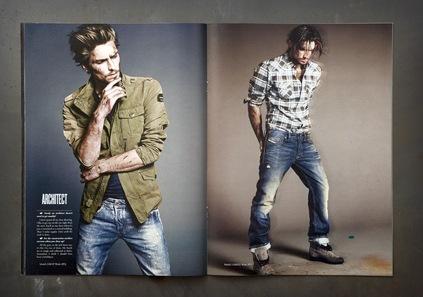 Diesel牛仔裤品牌画册设计欣赏