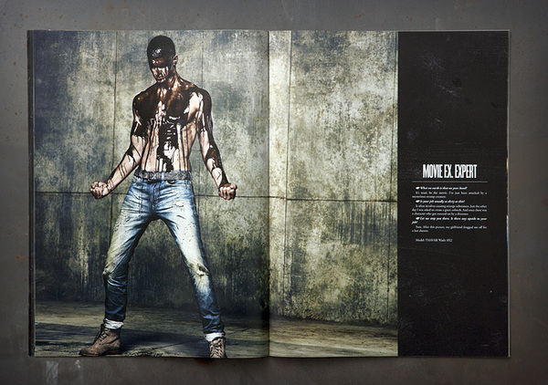Diesel牛仔裤品牌画册设计欣赏