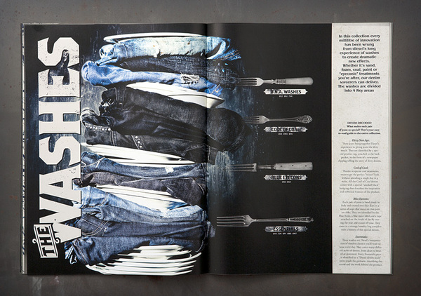 Diesel牛仔裤品牌画册设计欣赏