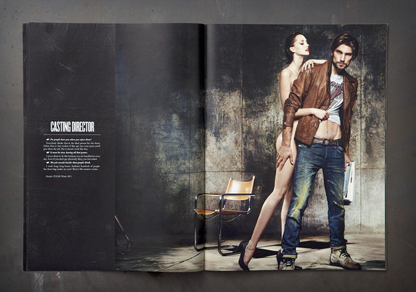 Diesel牛仔裤品牌画册设计欣赏