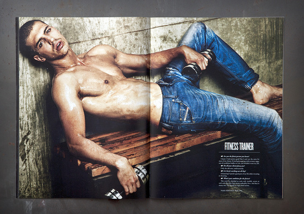 Diesel牛仔裤品牌画册设计欣赏