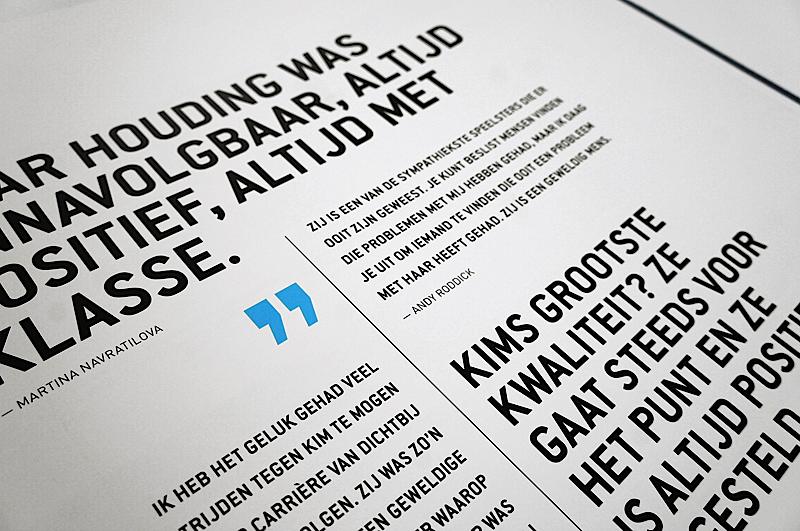 网球运动员Kim Clijsters限量版传记
