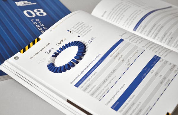 Annual report 商业画册设计作品