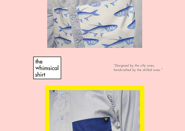 SW&Auml;RK the whimsical shirt时装画册设计