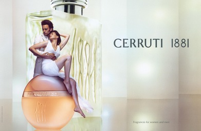 Cerruti 1881香水海报设计欣赏