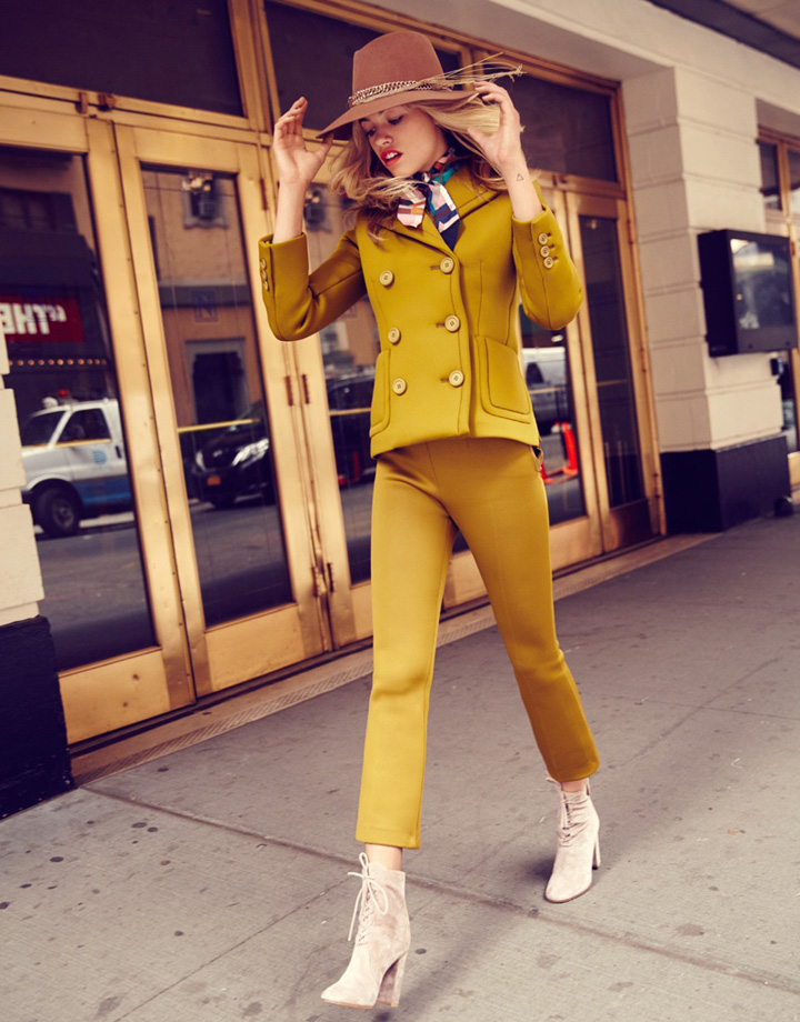 超模Hailey Clauson 演绎《Grazia》杂志摄影大片