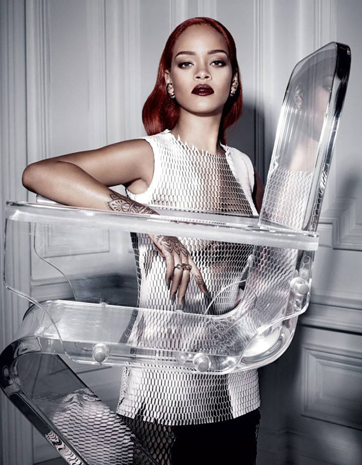 Rihanna（蕾哈娜）演绎《Dior》杂志时尚大片