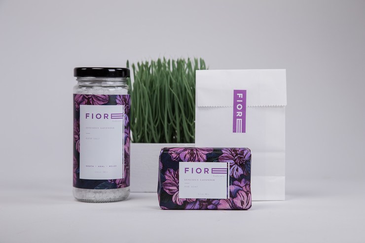 FIORE 香薰护肤品包装设计欣赏