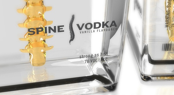Spine Vodka酒包装