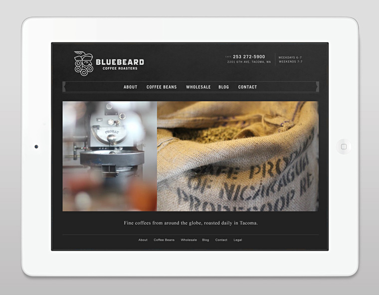 Bluebeard Coffee Roasters咖啡包装