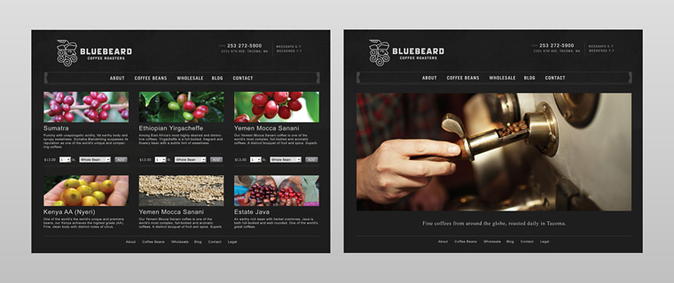 Bluebeard Coffee Roasters咖啡包装