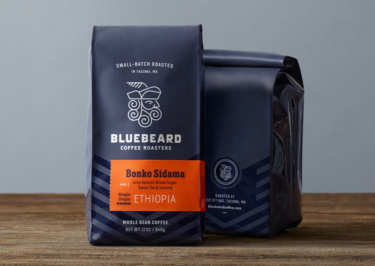 Bluebeard Coffee Roasters咖啡包装