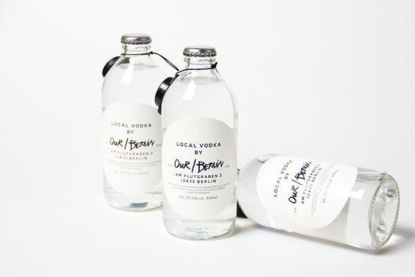 OUR/VODKA简洁伏特加包装