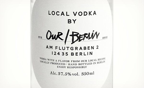 OUR/VODKA简洁伏特加包装