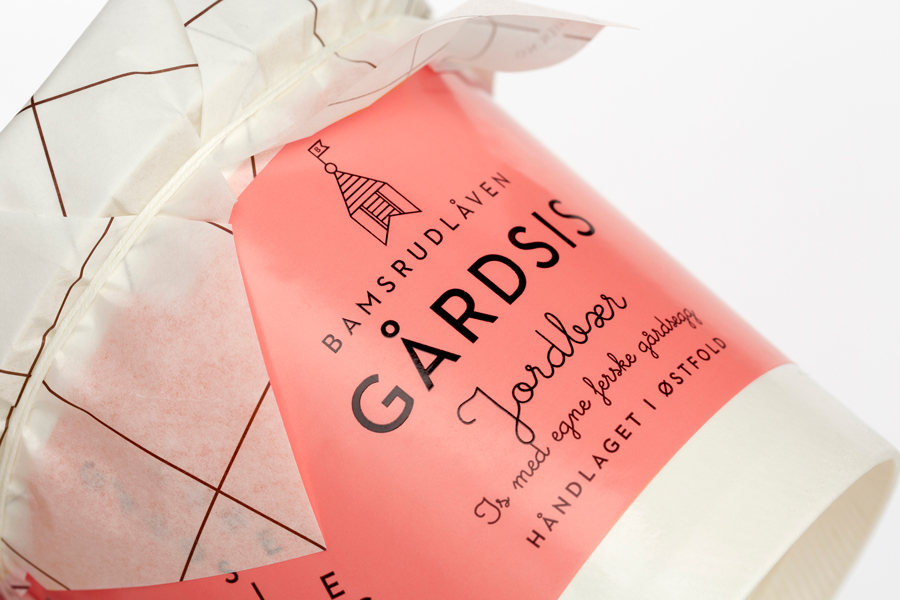 Bamsrudl&aring;ven G&aring;rdsis冰激凌包装