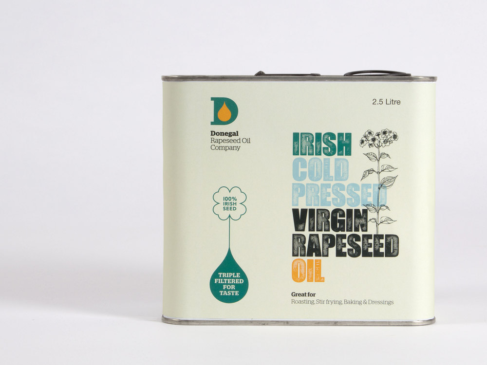 Donegal Rapeseed Oil菜籽油包装设计