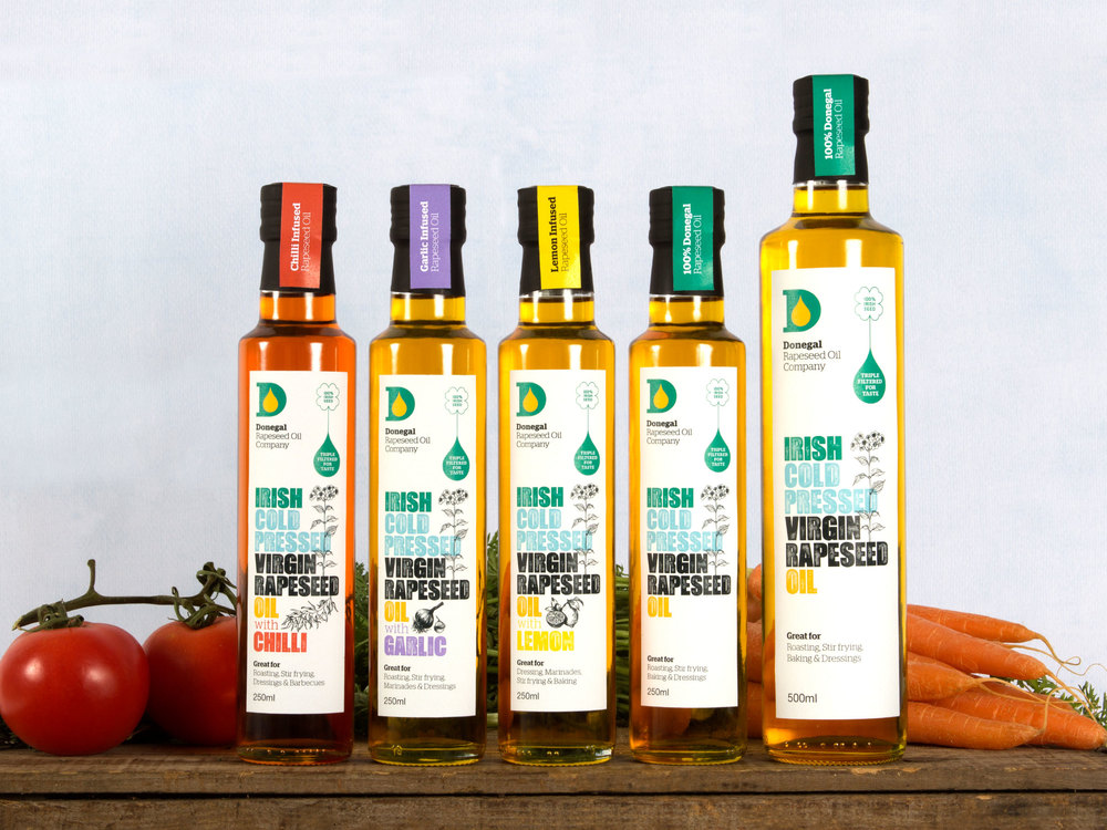 Donegal Rapeseed Oil菜籽油包装设计