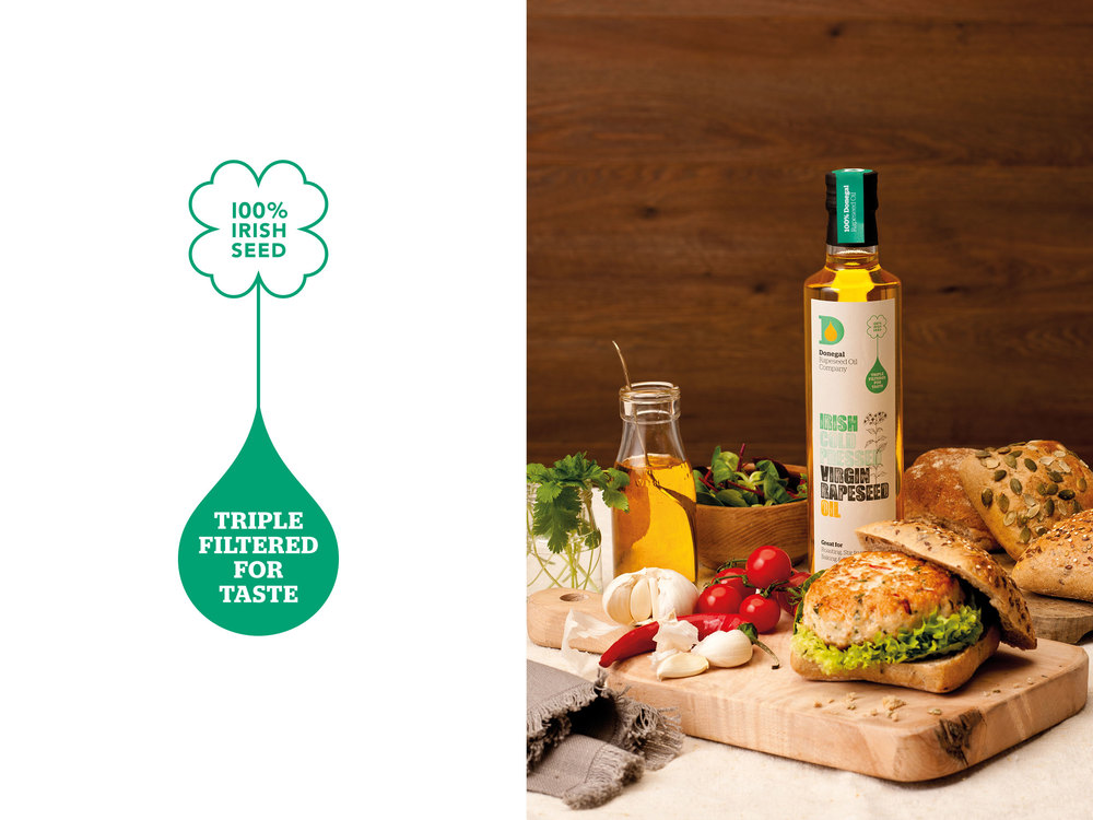 Donegal Rapeseed Oil菜籽油包装设计