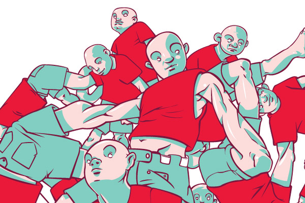 创新的T恤包装设计 — TOGETHER