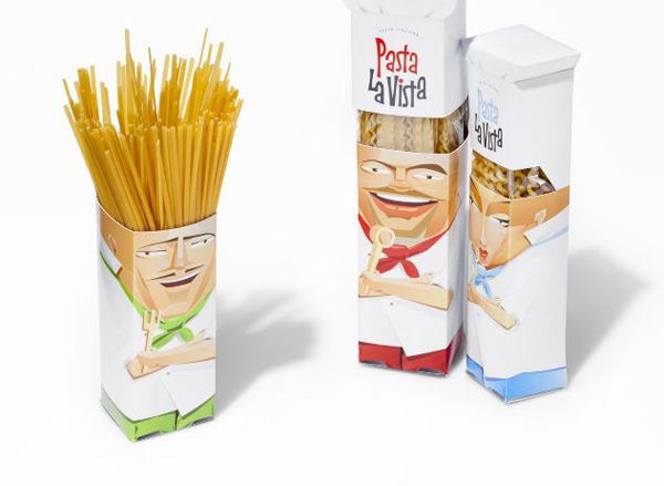 Pasta la vista意大利通心粉创意包装设计作品
